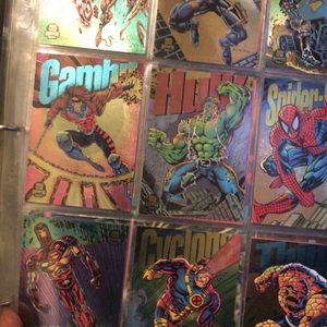 Ultimate marvel card collection. Over 500 cards